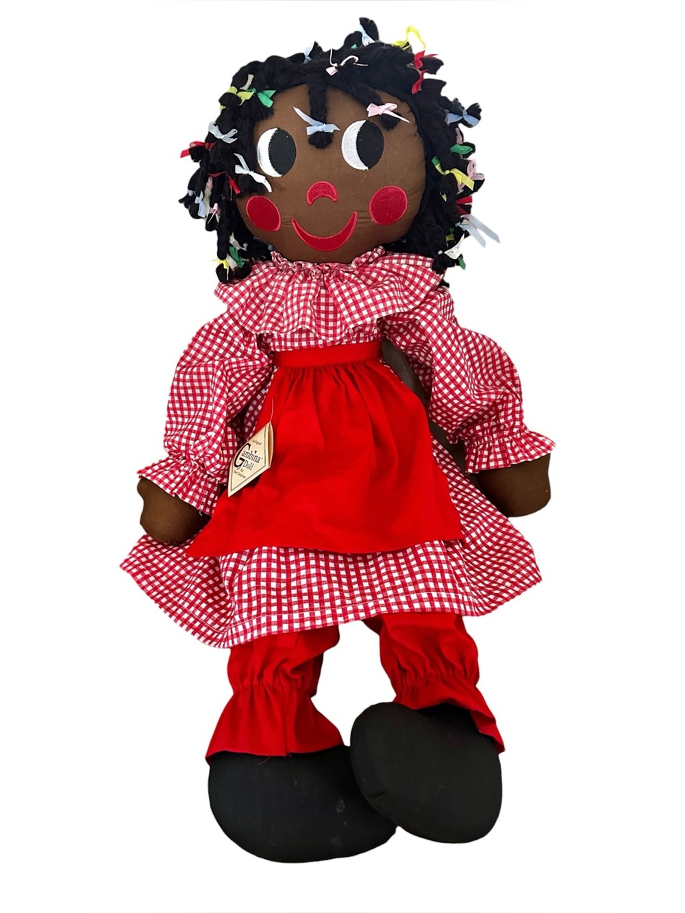 Vintage 34" C.V. Gambina 'Ninkie' Rag Doll New Old Stock